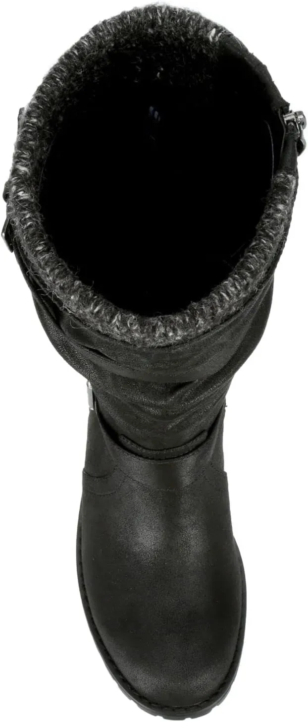 XAPPEAL Chelsey - Women's Tall Knee High Fashion Riding Boots with Buckle Accent