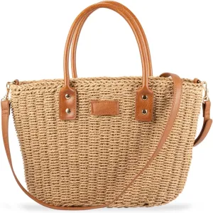 YXILEE Straw Bag for Women - Handmade Women's Straw Purse Bag - Perfect for Summer Vacation Beach Tote